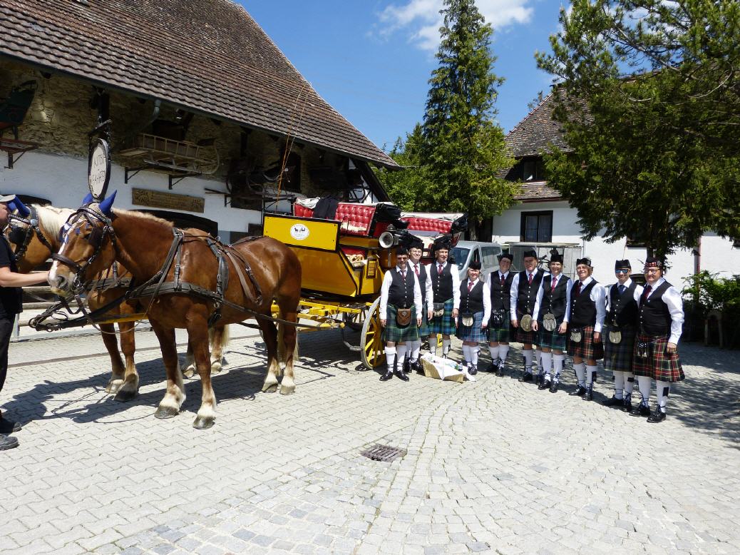 Unser erster Auftritt in diesem Jahr